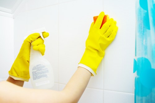 Deep mattress cleaning process for removing dust and odours