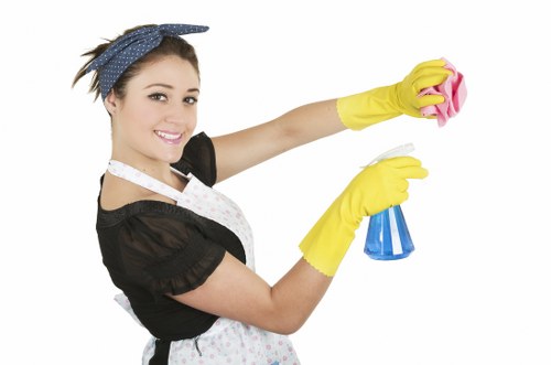 Detailed bathroom cleaning during a Finchley tenancy handover