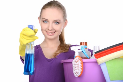 Detailed end of tenancy cleaning in a Finchley property